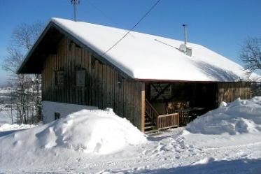 Gemütliche Winterhütte